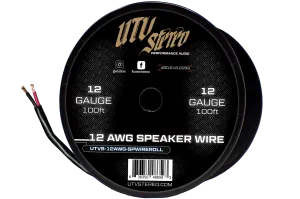 12 AWG Speaker Wire Roll - 12ft | UTVS-12AWG-SPWIRE-12