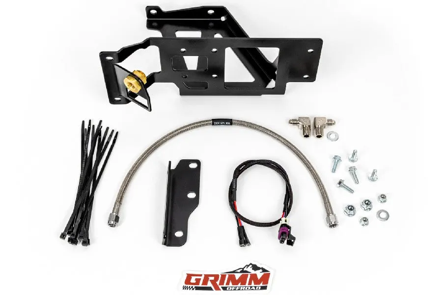 2016-23 Toyota Tacoma Grimm Offroad ARB Twin Compressor Under Hood Mounting Bracket Kit