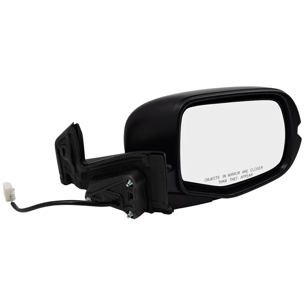 2017-2023 Honda Ridgeline RTL FWD/RTL-T FWD/RTS Power Door Mirror Assembly Paint To Match Black Manual Folding Without Heat-Signal-Memory-Auto Dimming-RH Side View Camera Set LH RH 2019-2021 Honda Passport Sport