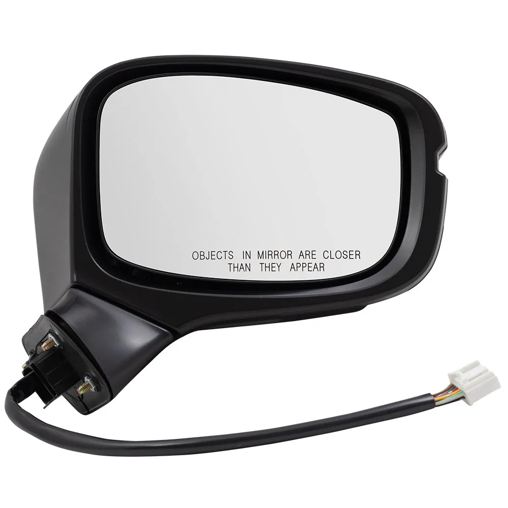 2018-2023 Honda Odyssey Power Mirror Paint To Match Black Manual Folding With Heat-Signal-Memory Without Auto Dimming-RH Side View Camera Set LH RH