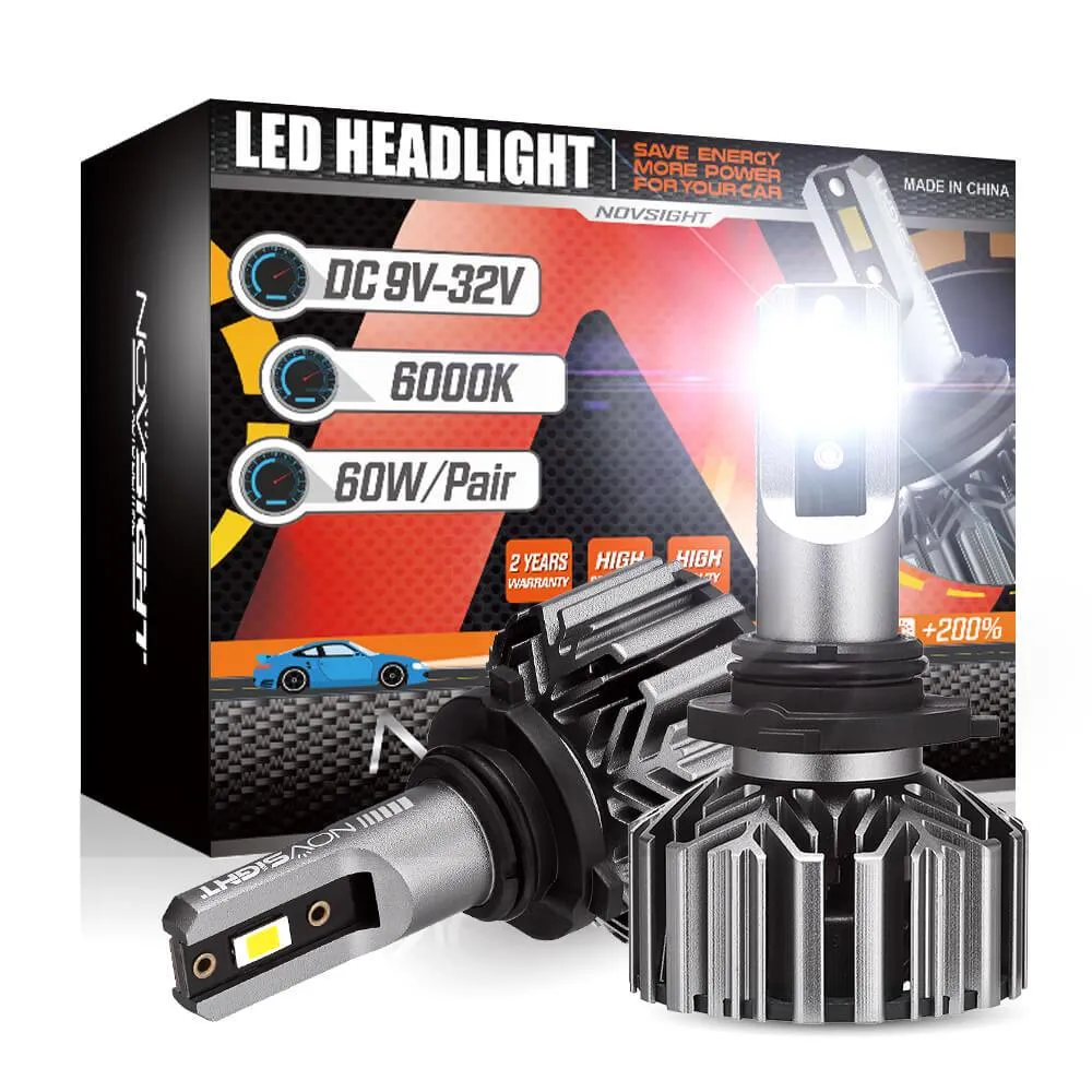 2019-2020 Nissan Altima LED Headlight Bulbs 9005 H11 Conversion Kit 60W, Replace Car Lights 6500K