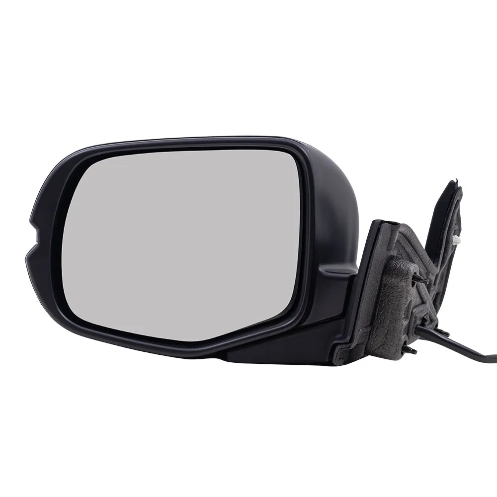 2019-2022 Honda Pilot EX/Sport Power Mirror Assembly Paint To Match Black Manual Folding With Heat-Signal Without Memory-Auto Dimming LH 2022-2023 Honda Passport Sport