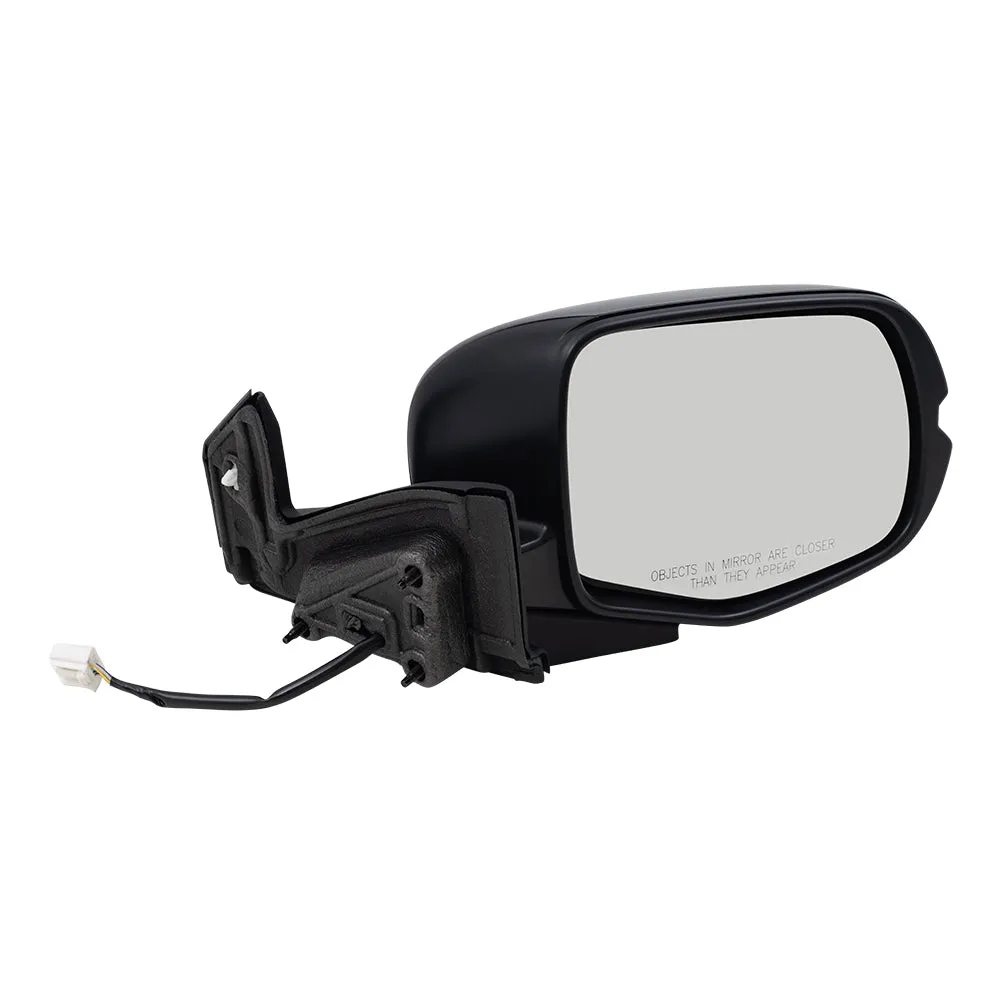 2019-2022 Honda Pilot EX/Sport Power Mirror Assembly Paint To Match Black Manual Folding With Heat-Signal Without Memory-Auto Dimming-Side View Camera RH 2022-2023 Honda Passport Sport