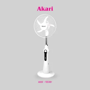 Akari 18” 40W Rechargeable Stand Fan with Digital Display (ARSF-5538F)