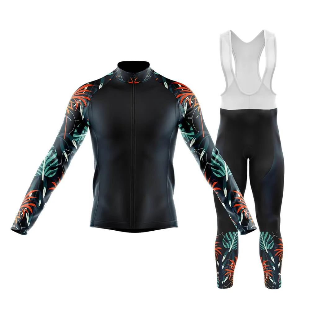 Amazon Forest Floral Sleeves Club Cycling Kit