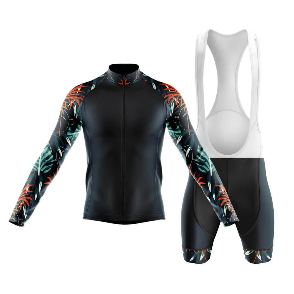 Amazon Forest Floral Sleeves Club Cycling Kit