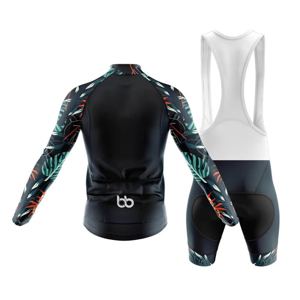 Amazon Forest Floral Sleeves Club Cycling Kit