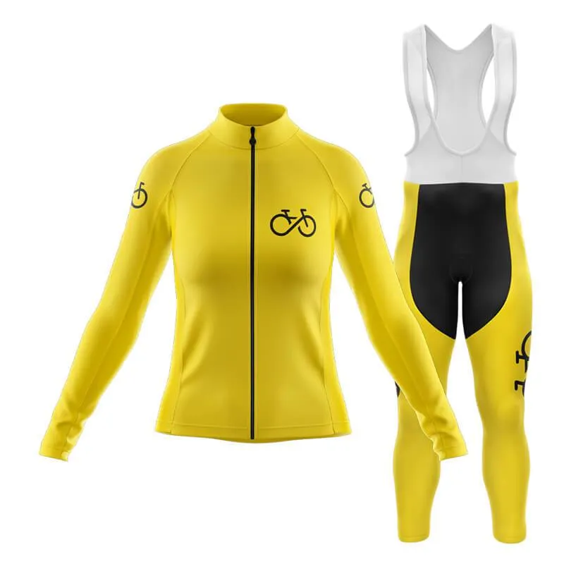 Bike Forever 2.0 Club Cycling Kit (Yellow)