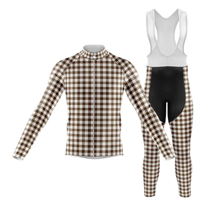 Checkered (Brown) Club Cycling Kit