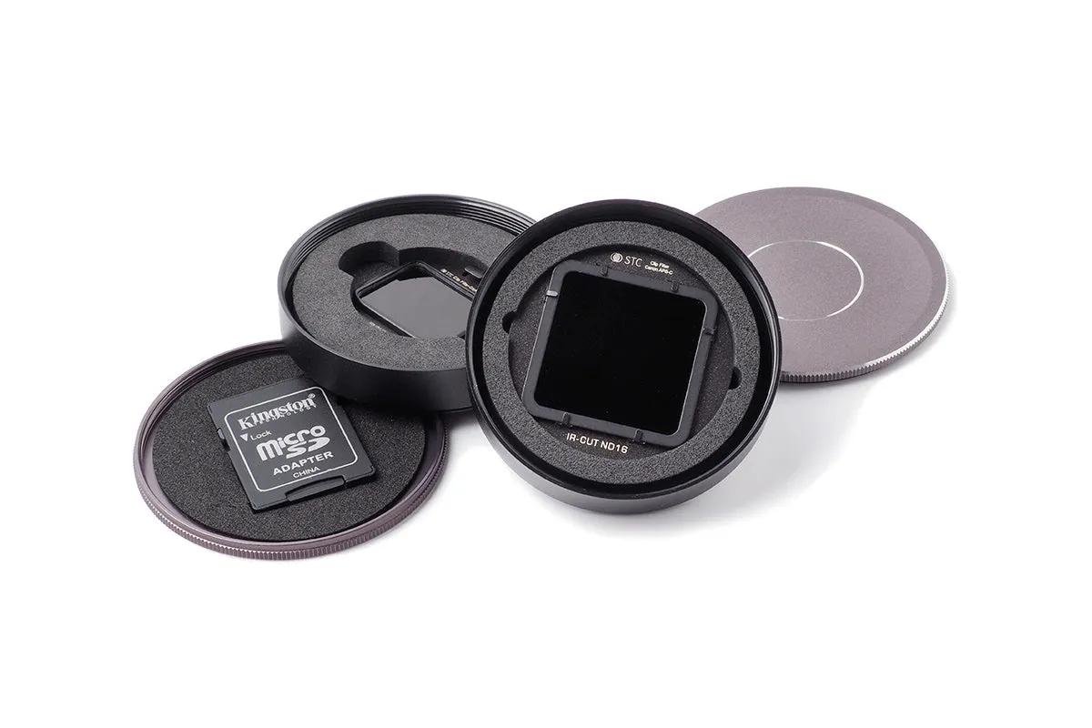 Clip Filter Set   Aerospace-grade Metal Case for Canon APS-C, BMPCC 6K and 6K pro cameras