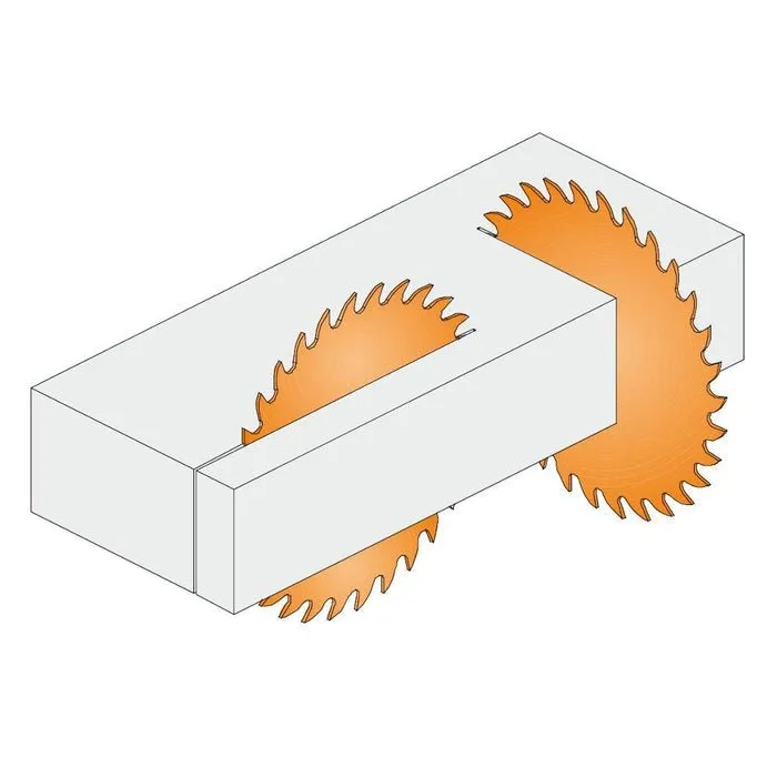 CMT 236.008.12 12" x 8T Industrial Fibre Cement Blade