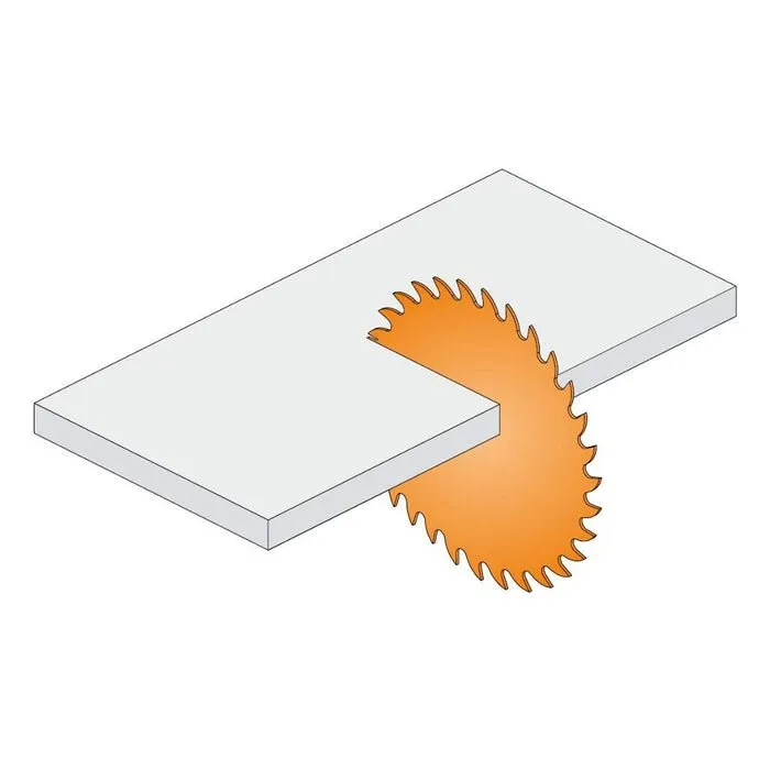 CMT 236.008.12 12" x 8T Industrial Fibre Cement Blade