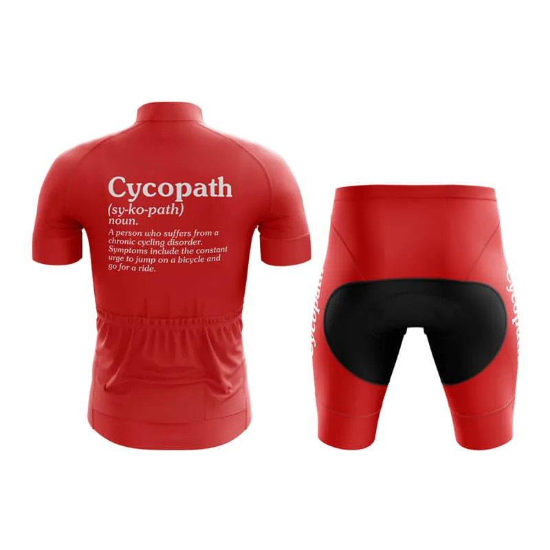 Cycopath Club Cycling Kit (Red)