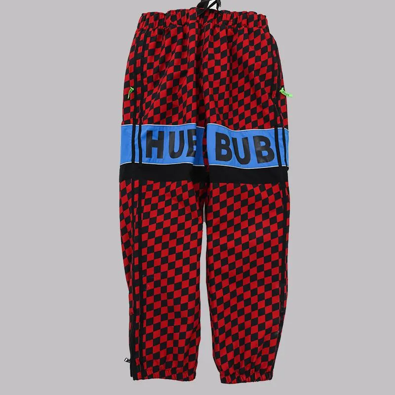 Dawnski Women's Street Style Plaid Snow Pants