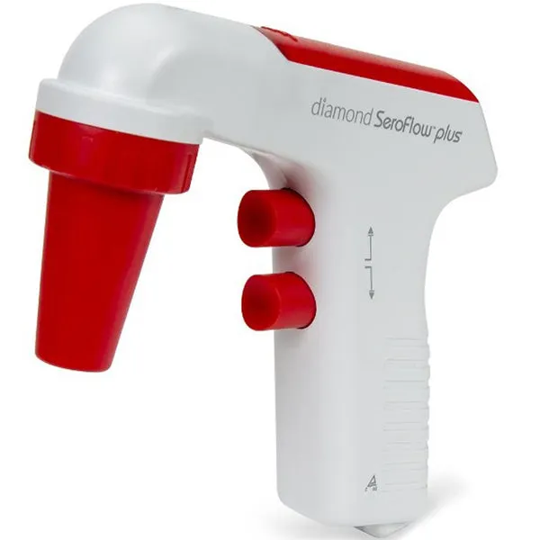 Diamond SeroFlow Plus Motorized Serological Pipette Controller, Enhanced, Rechargeable, 120v 60Hz