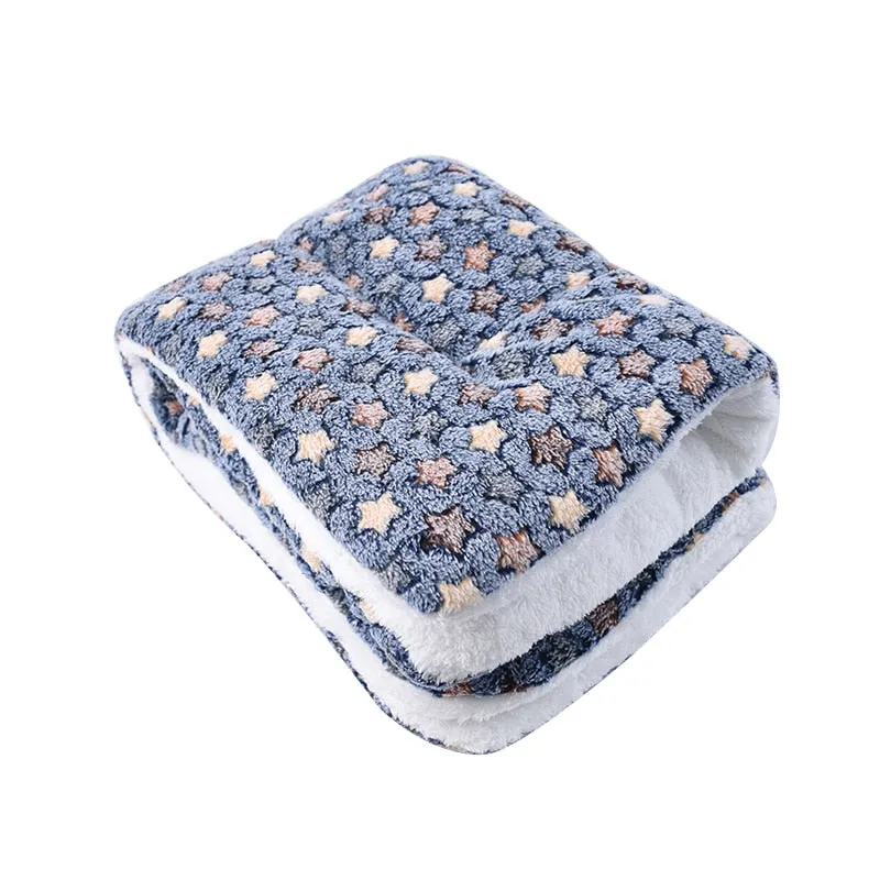 Dog Bed Cat Mat Soft Pet Blanket Bed Accessories Supplies Keep Warm In Winter Pet Sleeping Mat For Sofa Warmer Pet Supplies