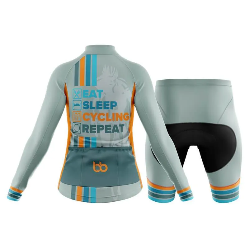 Eat Sleep Cycling Repeat (V4) Club Cycling Kit