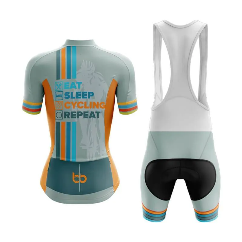 Eat Sleep Cycling Repeat (V4) Club Cycling Kit