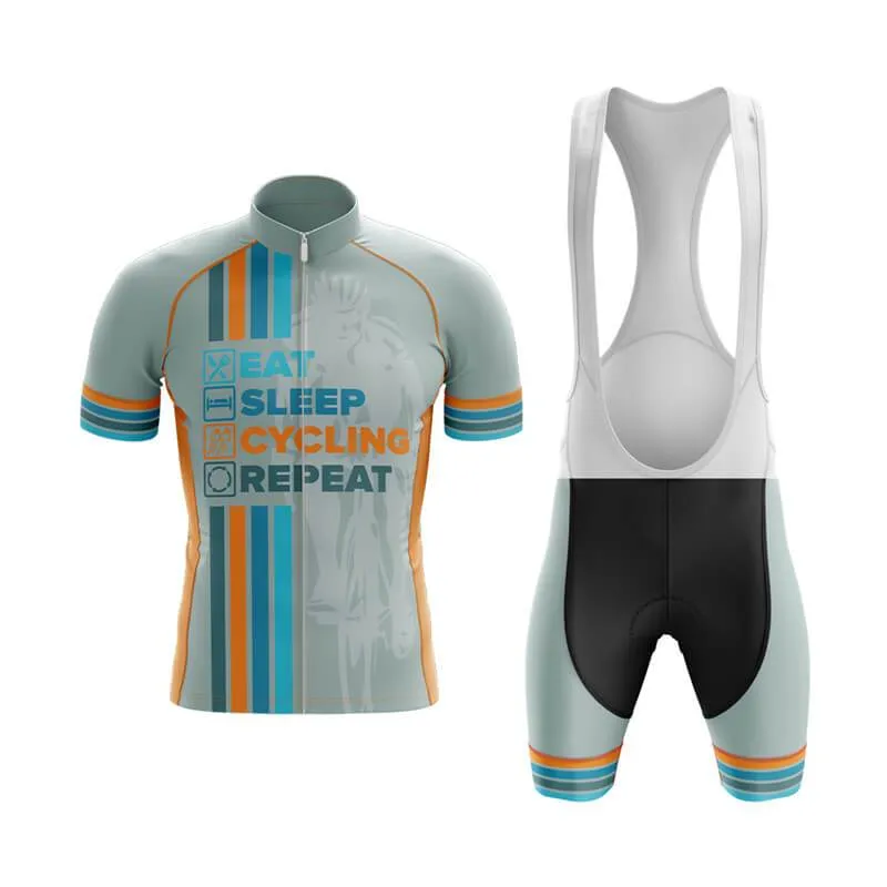 Eat Sleep Cycling Repeat (V4) Club Cycling Kit