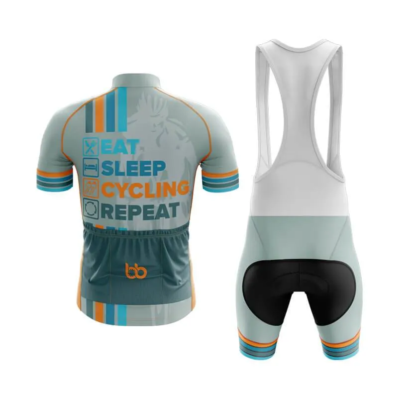 Eat Sleep Cycling Repeat (V4) Club Cycling Kit