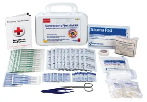 First Aid Only 9300-10P First Aid Kit, 95-Piece :EA: QUANTITY: 1