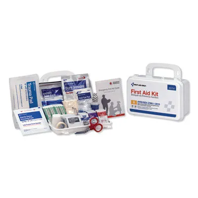 First Aid Only ANSI Class A 10 Person First Aid Kit, 71 Pieces (90754)