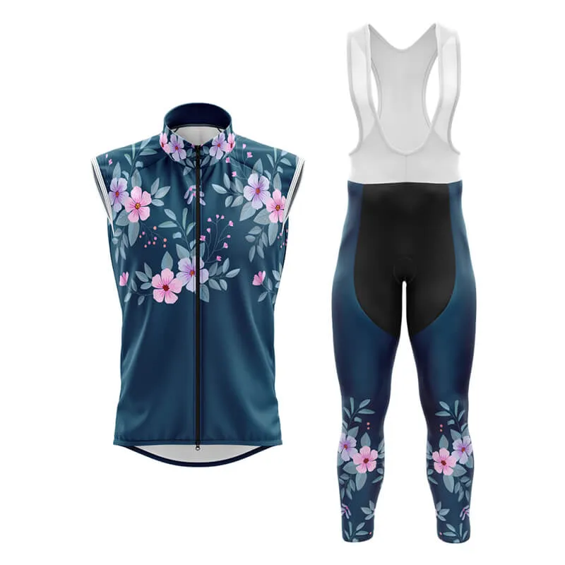 Floral Neck Cherry Blossom Club Cycling Kit