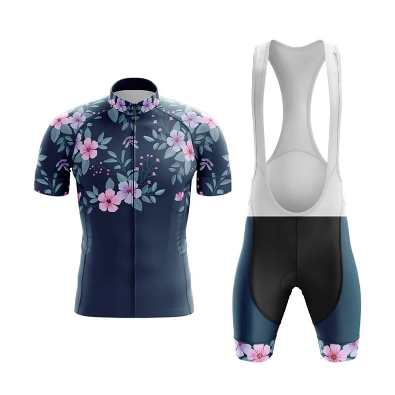 Floral Neck Cherry Blossom Club Cycling Kit