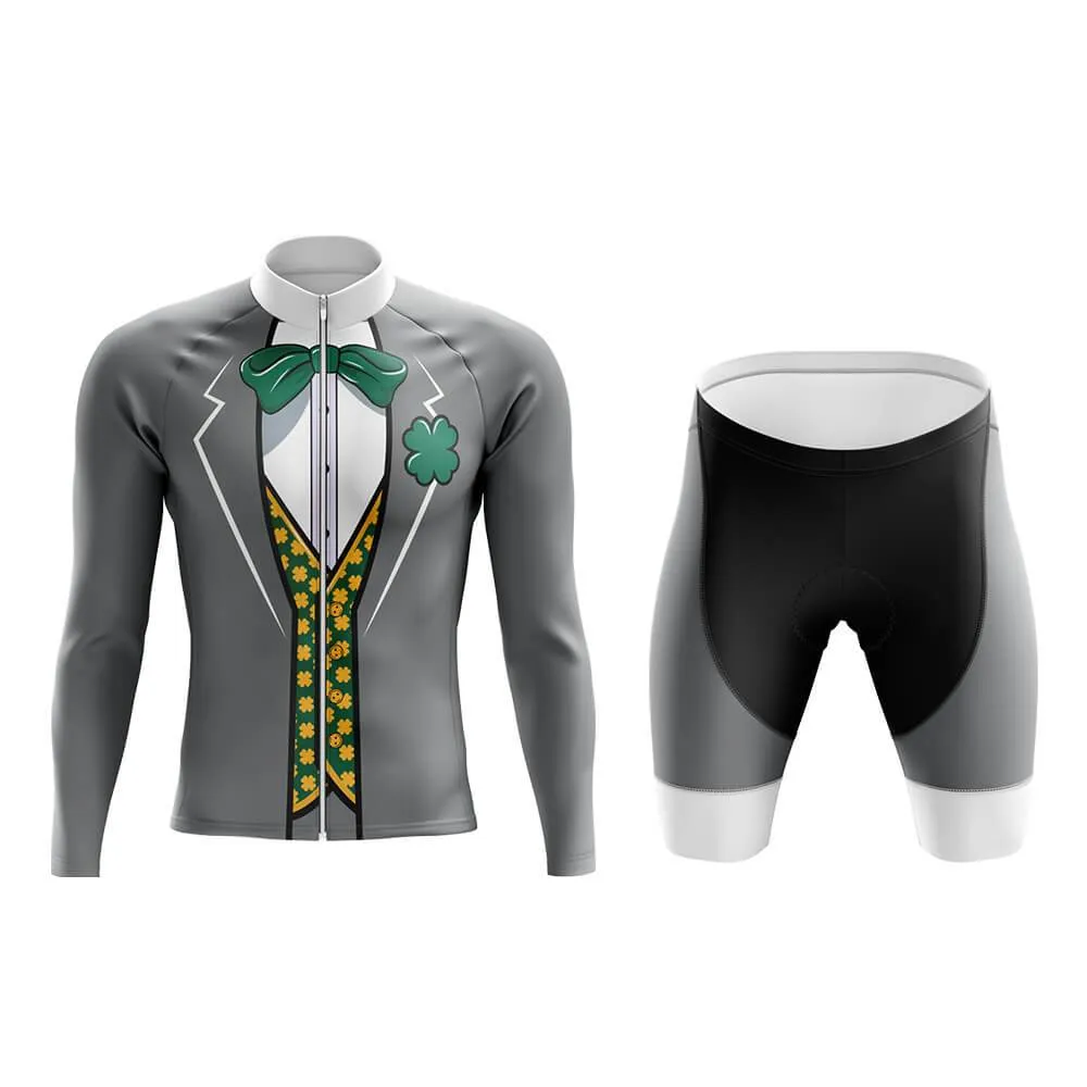 Gray Leprechaun Club Cycling Kit