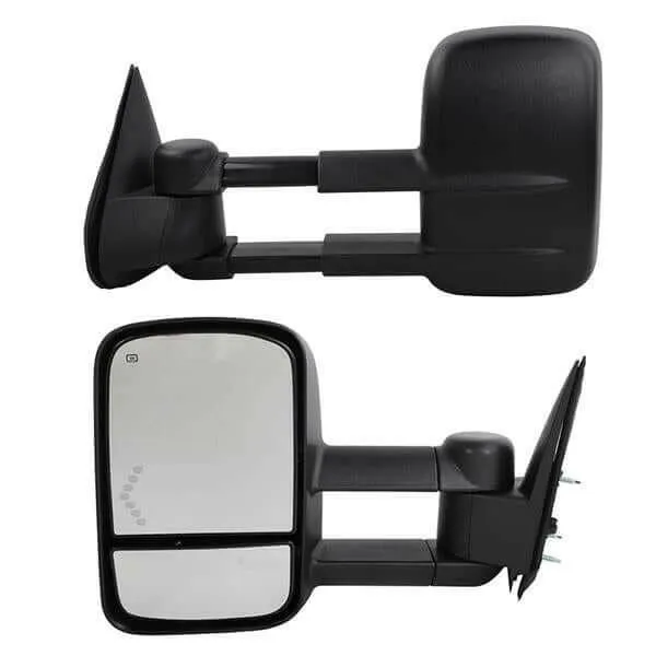 Heated LED Arrow Tow Mirror For 2003-2006 Chevrolet Silverado GMC