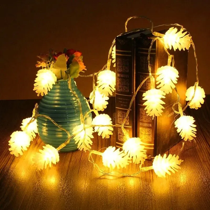 Home LED Warm Pinecone Lamp