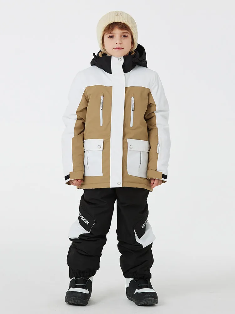 Kid's Unisex Mountain Lover Waterproof Snow Suits