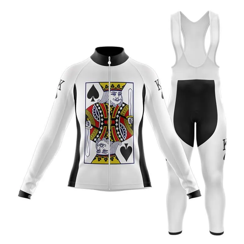 King Playing Cards (KING-SPADES) Club Cycling Kit