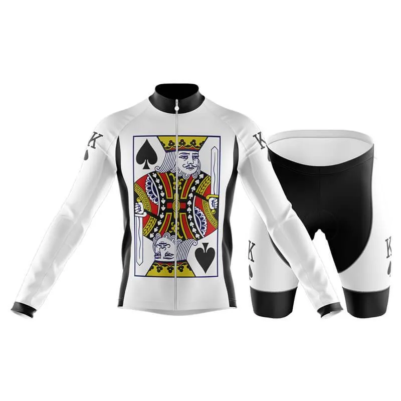 King Playing Cards (KING-SPADES) Club Cycling Kit