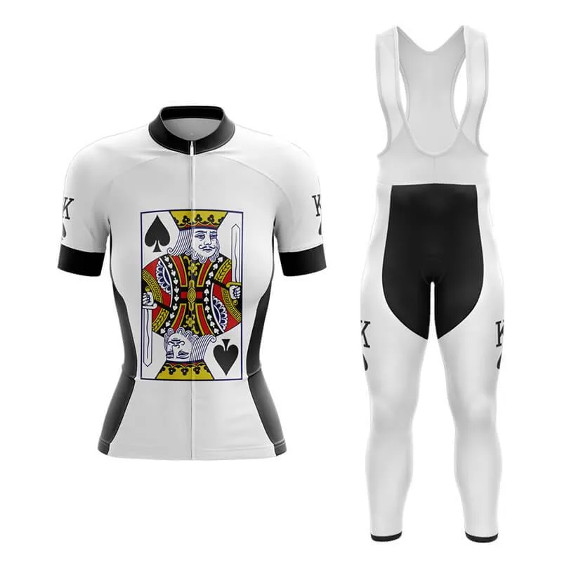 King Playing Cards (KING-SPADES) Club Cycling Kit