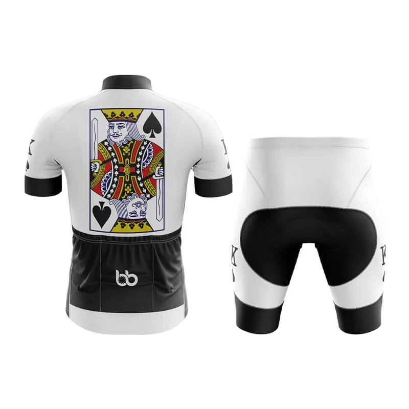 King Playing Cards (KING-SPADES) Club Cycling Kit