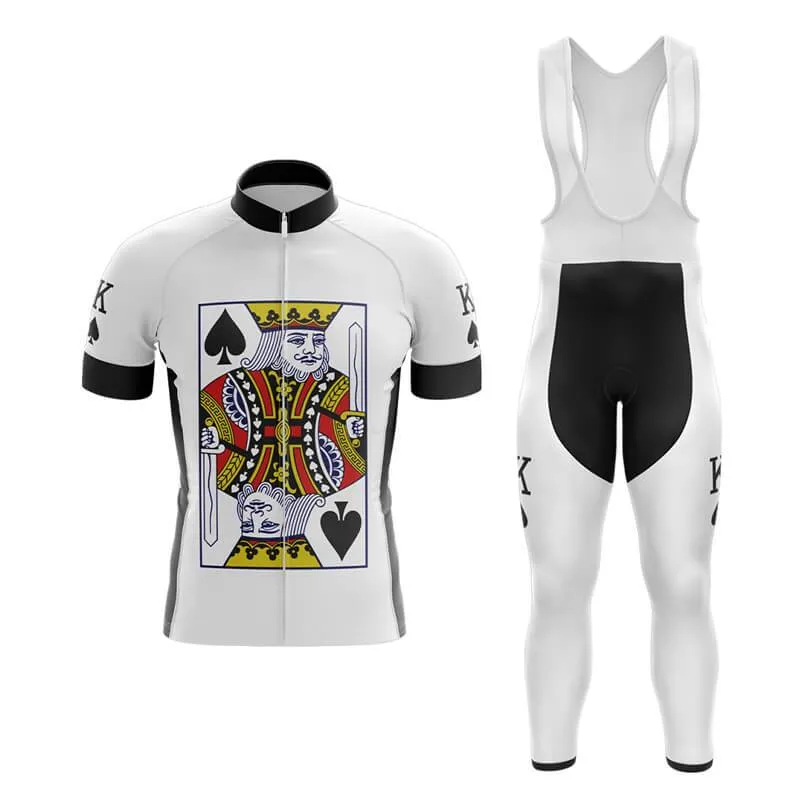 King Playing Cards (KING-SPADES) Club Cycling Kit