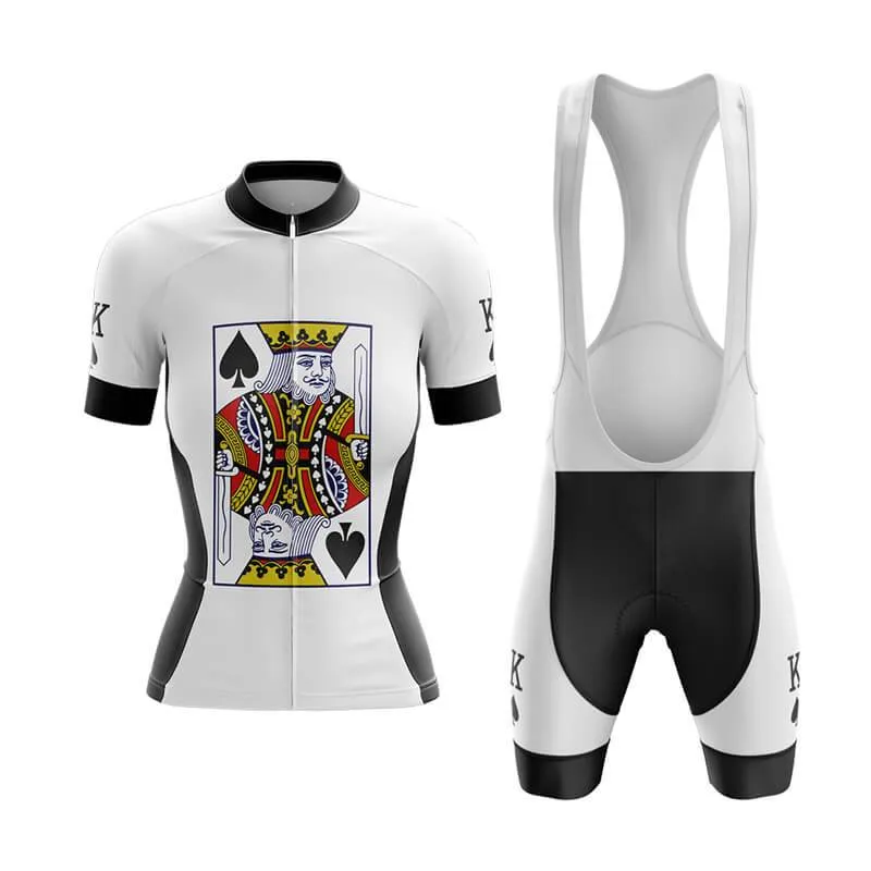 King Playing Cards (KING-SPADES) Club Cycling Kit