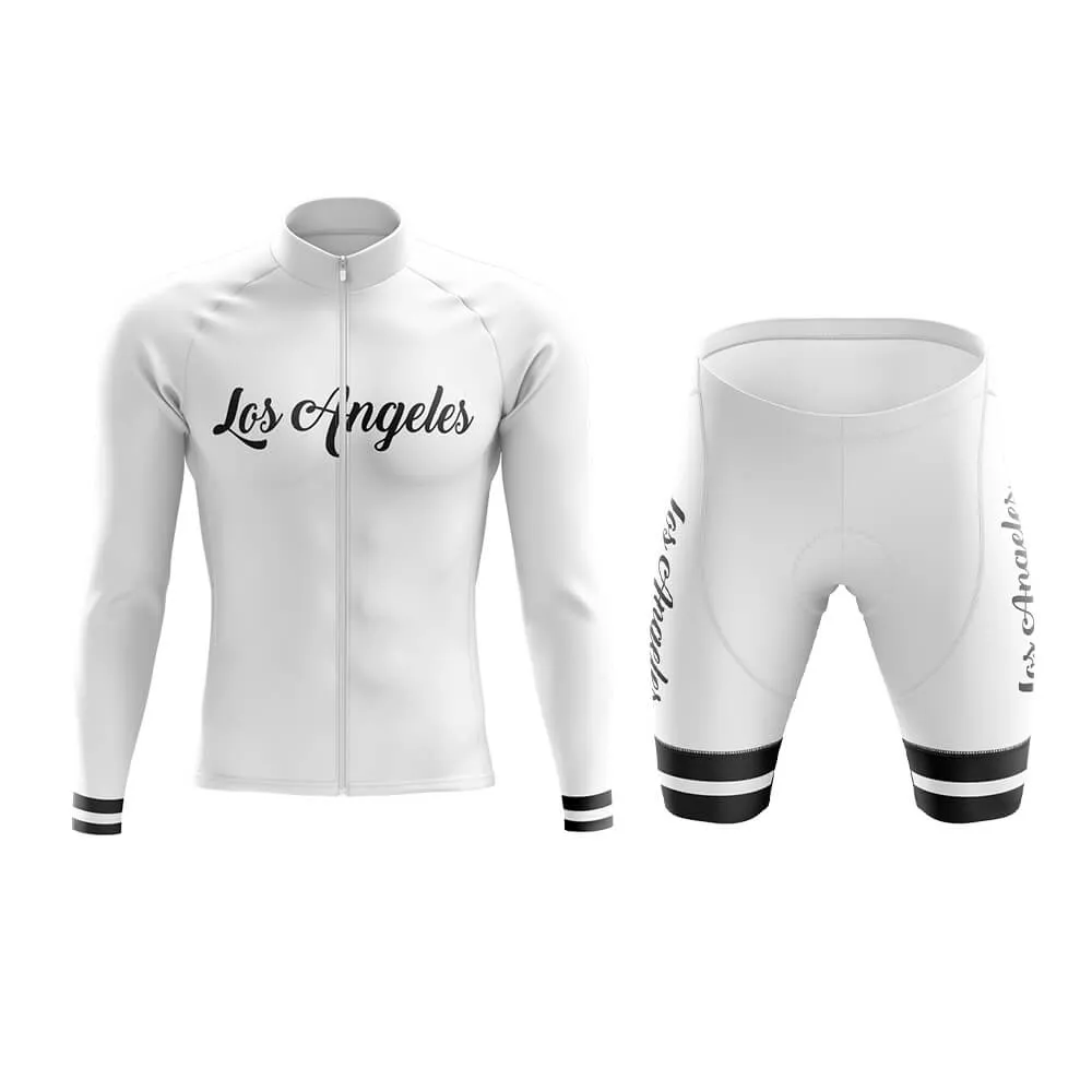 Los Angeles (White) (V1) Club Cycling Kit