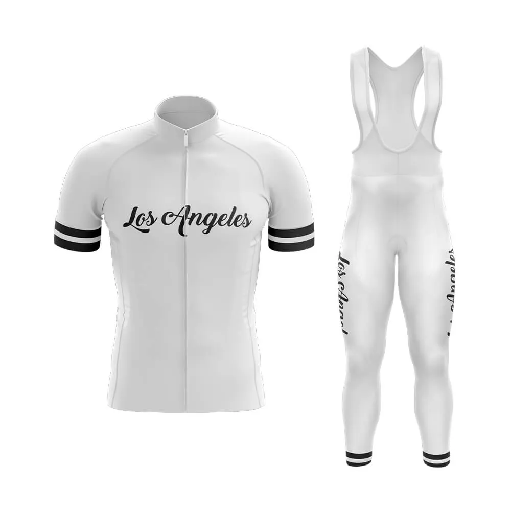 Los Angeles (White) (V1) Club Cycling Kit