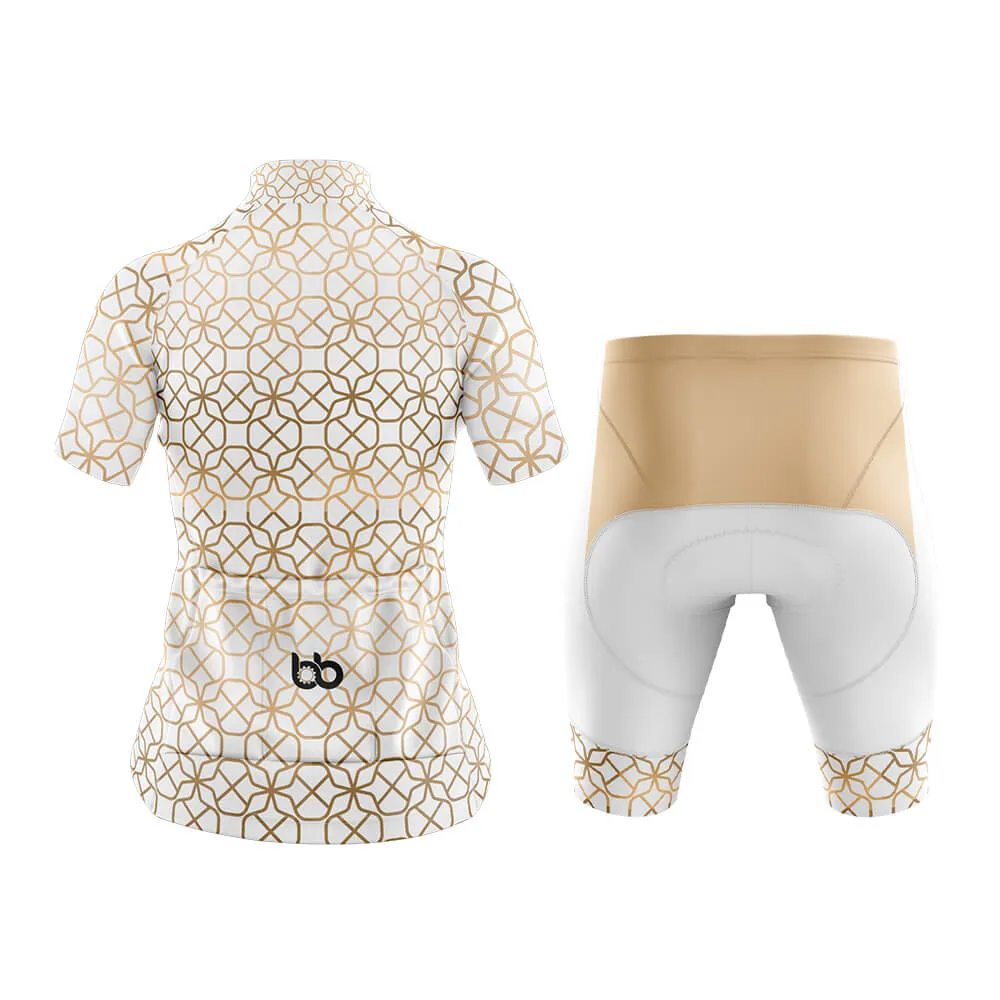 Luxury (V8) (White) Club Cycling Kit