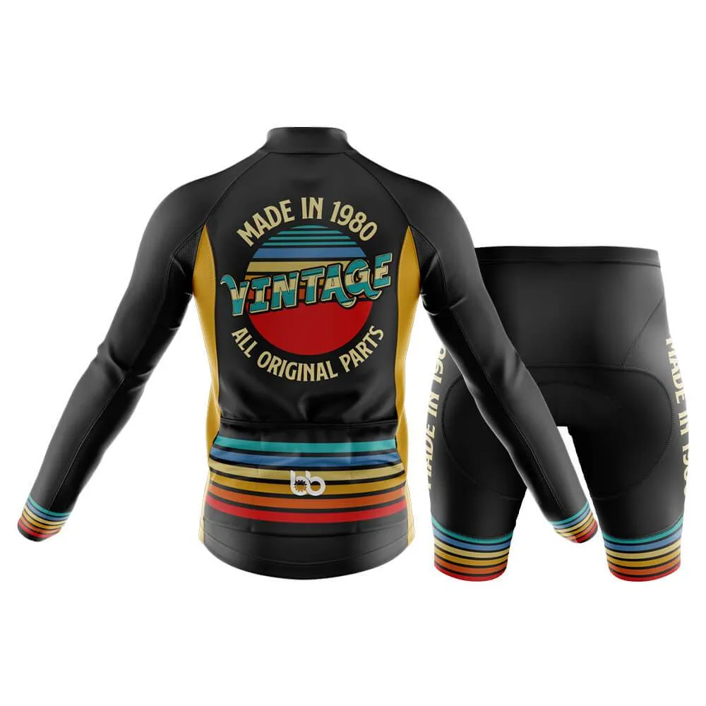 Made in 1980 Vintage Club Cycling Kit