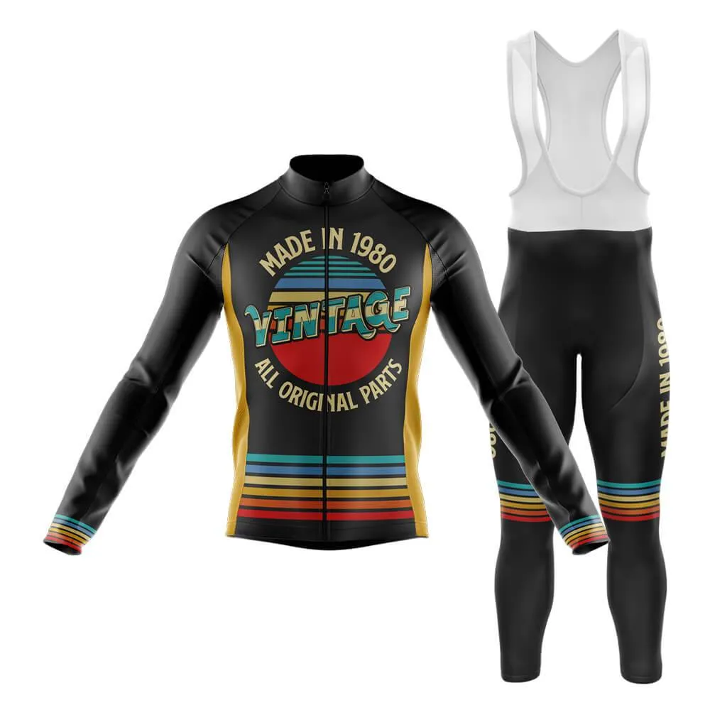 Made in 1980 Vintage Club Cycling Kit