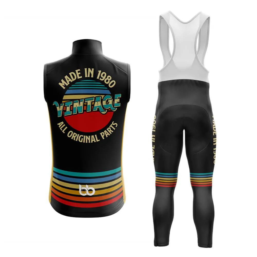 Made in 1980 Vintage Club Cycling Kit