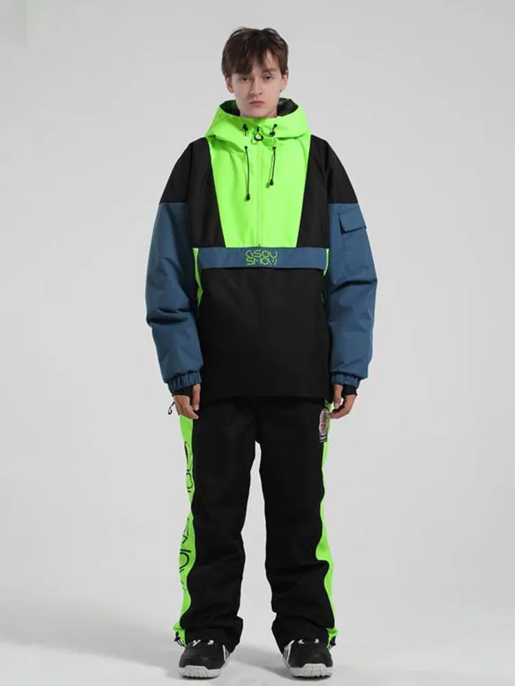 Men's Gsou Snow Unisex Reflective Freestyle Mountain Discover Snow Suits