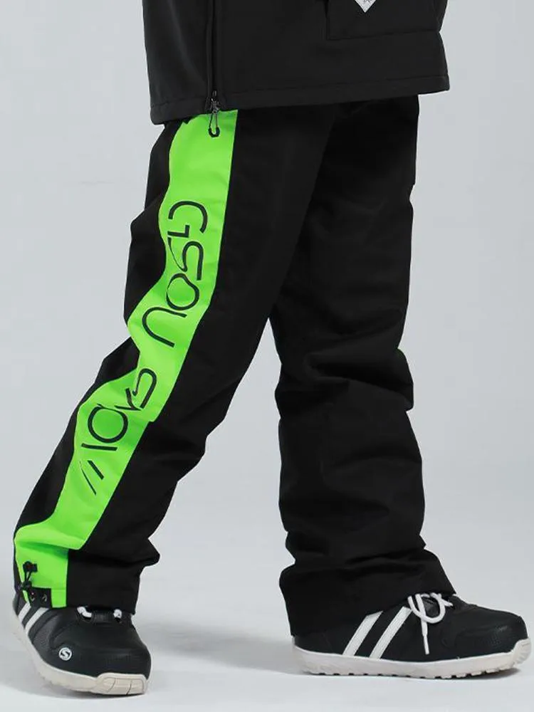 Men's Reflective Freestyle Mountain Discover Snow Pants