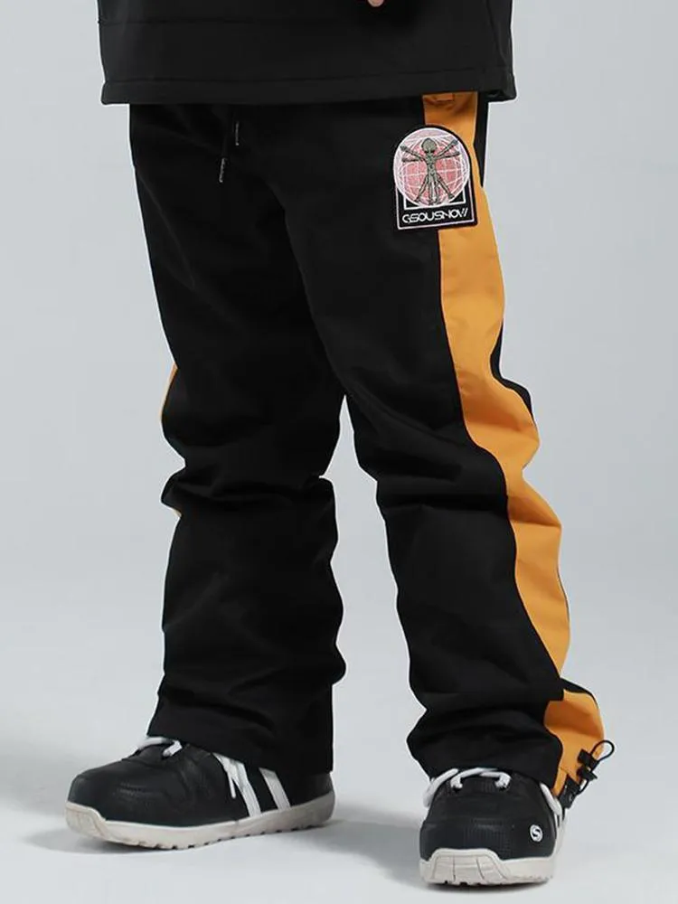 Men's Reflective Freestyle Mountain Discover Snow Pants