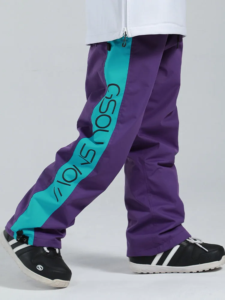 Men's Reflective Freestyle Mountain Discover Snow Pants