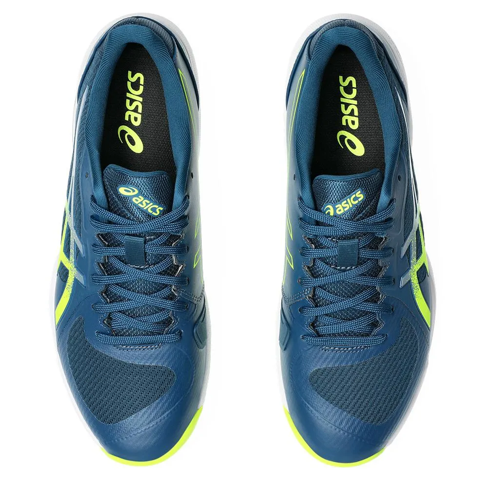 Mens Solution Swift FF 2 Tennis Shoes Mako Blue and Safety Yellow