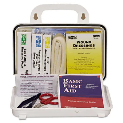 Pac-Kit ANSI #10 Weatherproof First Aid Kit, 57-Pieces, Plastic Case (6060)